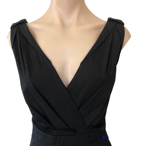 🌿 VERONIKA MAINE 🌿 sleeveless waterfall dress size 6 - Picture 3 of 9